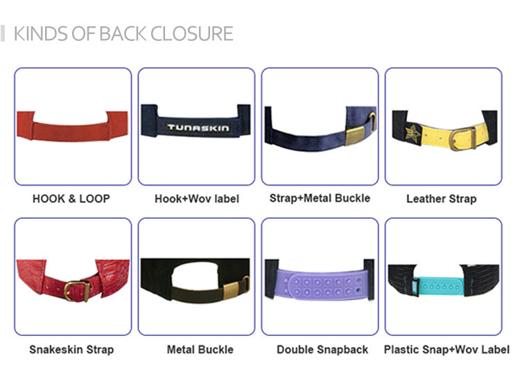 kinds of back closure