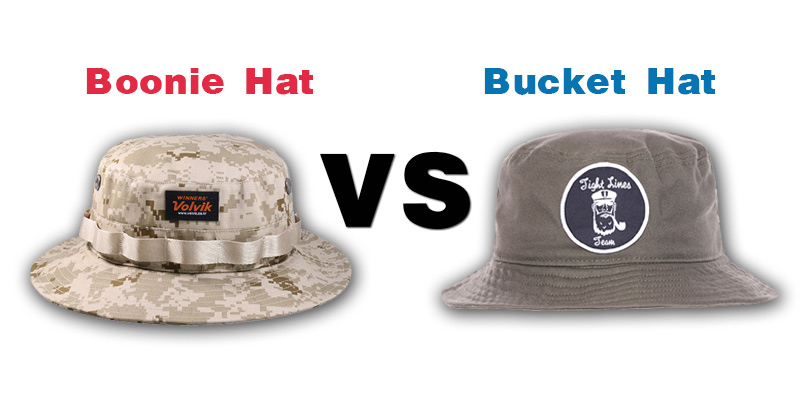 Boonie Hat vs Bucket Hat