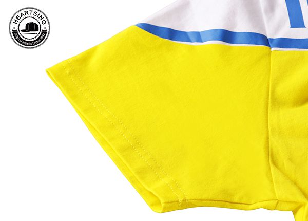 custom t shirts for men custom fashion white yellow cotton print t shirt-tsh001