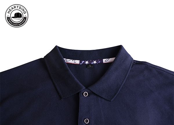 custom t shirts for men custom fashion black cotton print polo t shirt-tsh003
