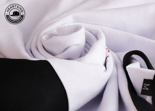 custom t shirts for men custom fashion white cotton print t shirt-tsh004