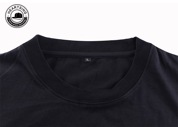 wholesale cheap t shirts custom fashion black cotton print t shirt-tsh011