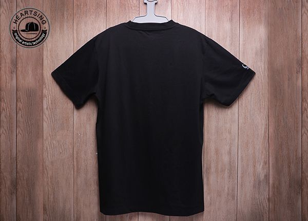 wholesale cheap t shirts custom fashion black cotton print t shirt-tsh011