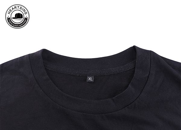 wholesale cheap t shirts custom fashion black cotton print t shirt-tsh012