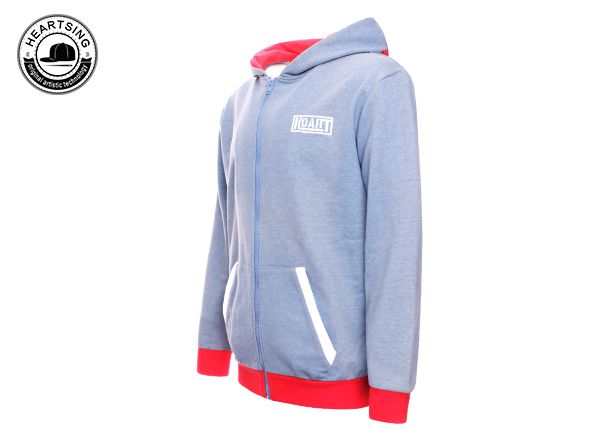 wholesale cheap hoodies custom fashion light blue hoody-hd007