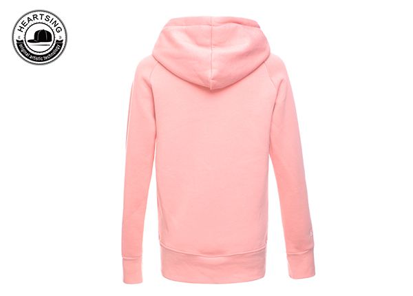 wholesale cheap hoodies custom fashion pink print women hoody-hd009