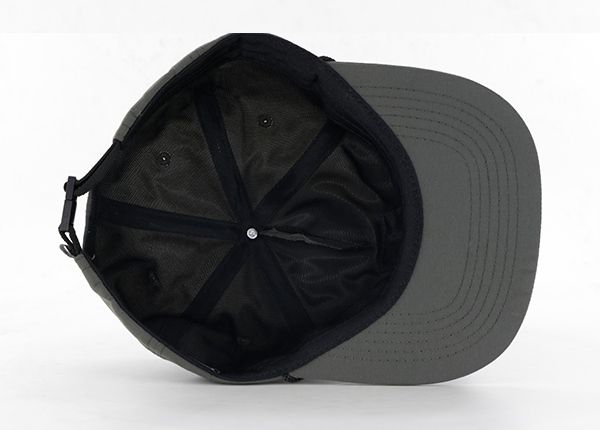 Inside of Smoke Grey Rope Snapback Hat