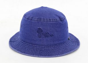 Custom Blue Mens Denim Bucket Hat Denim Bucket Hat For Wholesale