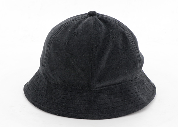 Blank Black Cotton 6 Panel Bucket Hat Custom Blank Bucket Hats
