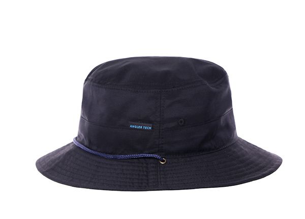 Side of Polyester Waterproof Plain Boonie Bucket Cap