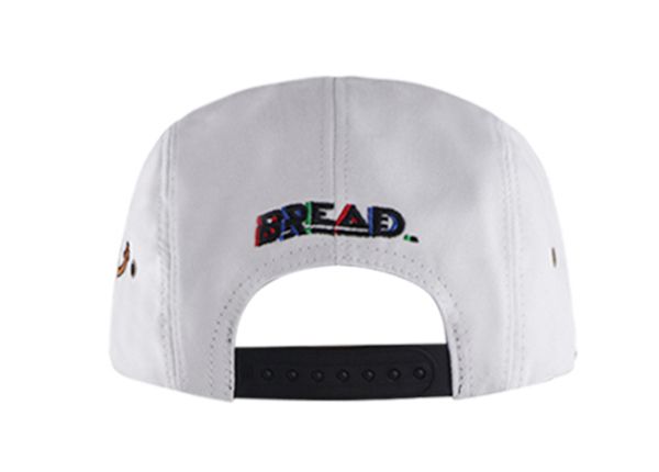 Back of White Camp Cap