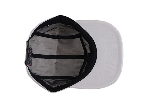 Inside of White Camp Cap