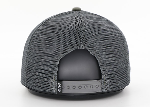 Back of Custom 5 Panel Snapback Trucker Hat