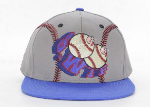 Amazing Snapbacks Custom Grey Unsual Snapback Cap