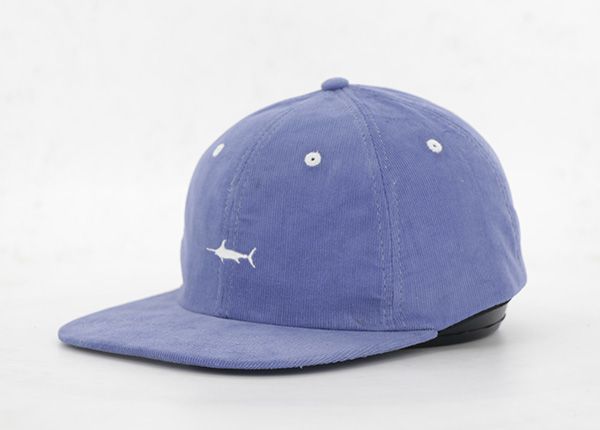 Slant of Custom Baby Blue Corduroy Snapback Hats For Toddlers