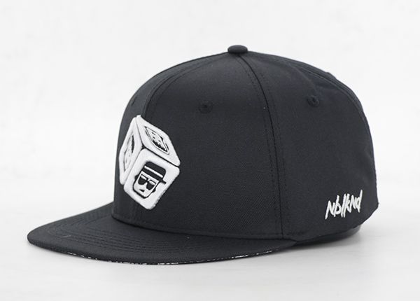 Slant of Black Big Size Snapbacks