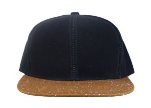 Blank Flat Bill Snapback Hat Custom Adjustable Fitted Cap