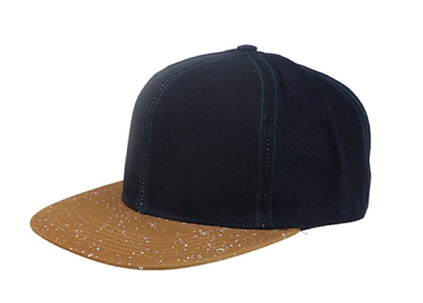 Slant of Adjustable Fitted Blank Flat Bill Snapback