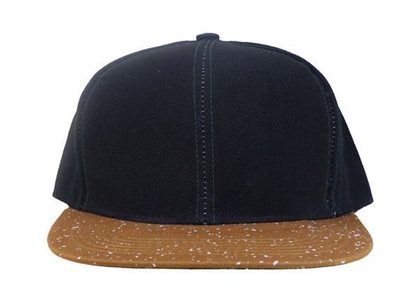 Front of Adjustable Fitted Blank Flat Bill Snapback