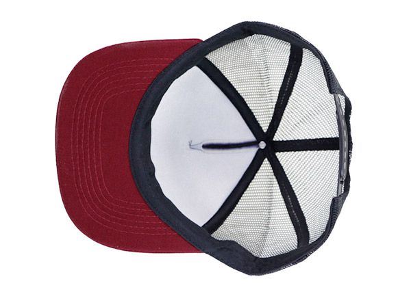 Inside of Custom Blank Snapback Trucker Foam Hat