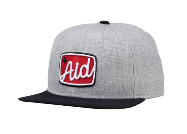 Slant of Cool Grey and Black Snapbacks