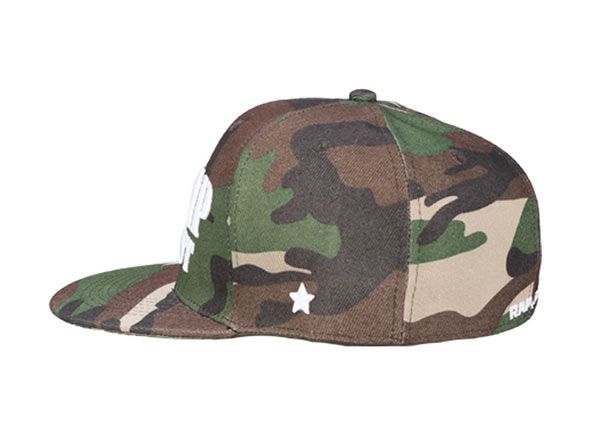 Side of Crazy Fashion Camo Snapbacks