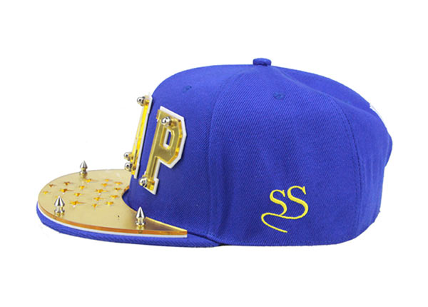 Side of Letter Snapback with Iron NAP Letter Logo