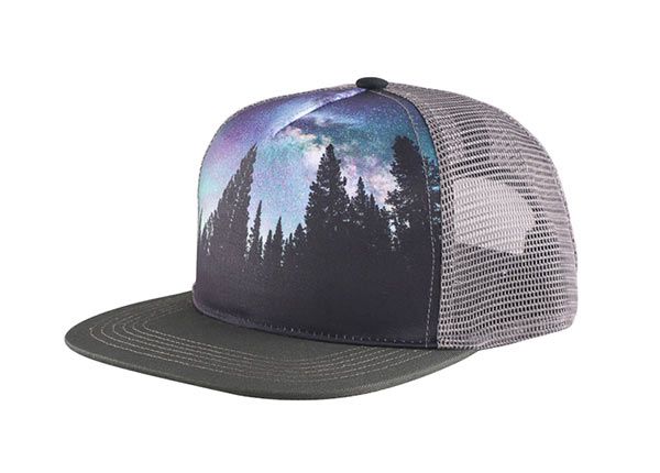 Slant of Mossy Oak Printed Snapback Hat With Mesh Back