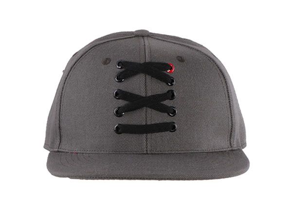 Front of Lace Up Snapback In the Front Tied Shoe