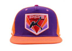 Neon Snapback Trucker Hat With Patch