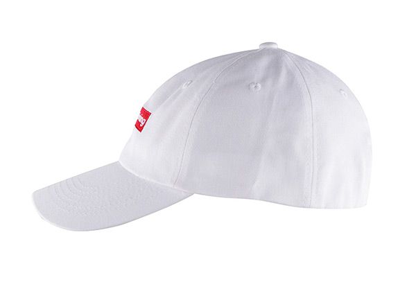 Side of Plain White Snapback