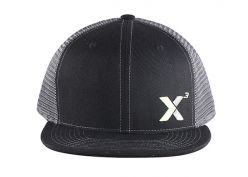 Plain Snapback Hat Black Trucker Cap