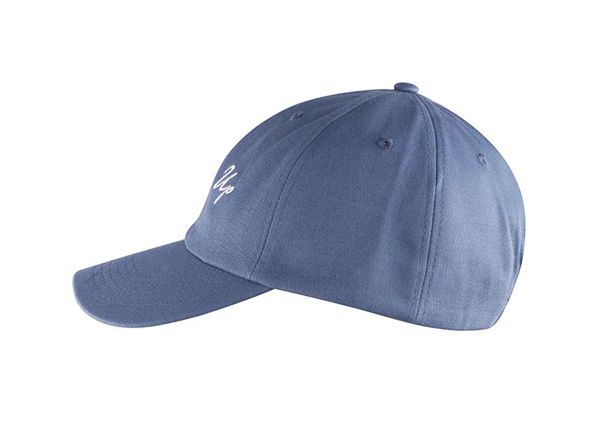 Side of Custom Blue Adjustable One Size Fits All Baseball Cap