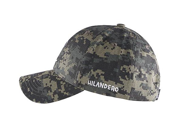 Side of Custom Military Baseball Cap With Embroidered Logo