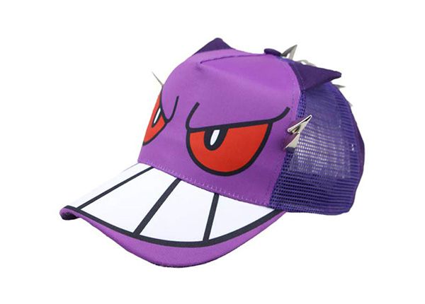Slant of Purple Kids Cool Fitted Baseball Cap