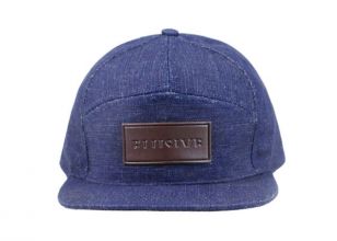 7 Panel Baseball Cap Custom Seven Panel Denim Hats With Patch