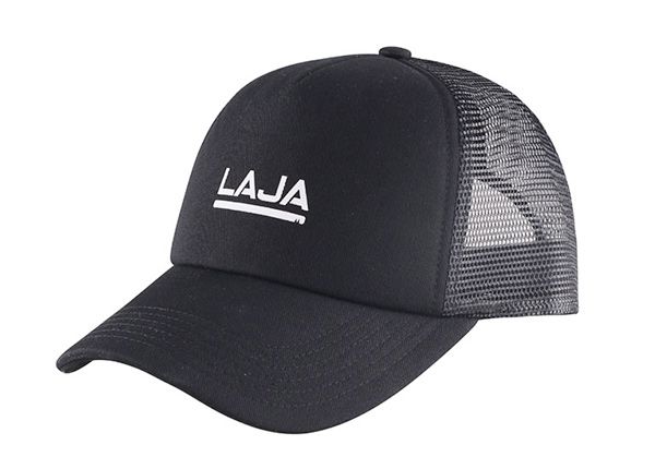 Slant of Black Mesh Baseball Cap