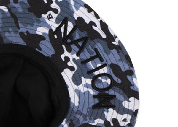 Logo of Camo Bucket Sun Hat with Wide Brim