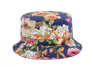 Colorful Bucket Hats Custom Floral Print Bucket Hat For Sale