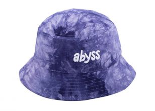 Purple Bucket Hat Cotton Bucket Hat with Embroidered Logo