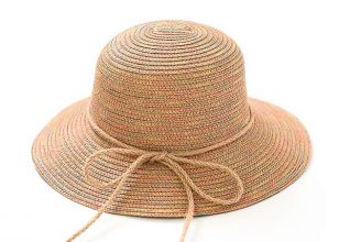 Raffia Bucket Hat Folding Sombrero Chapeaux Paper Straw Hat