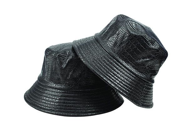 Overview of Black Blank Waterproof Bucket Hat