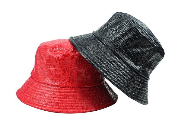 Overview of Red Blank Waterproof Bucket Hat