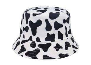 Animal Bucket Hat Custom Cow Print Reversible Bucket Hat
