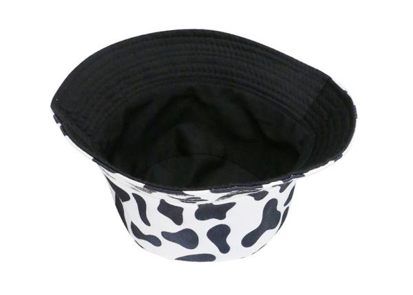 Inside of Cow Print Reversible Bucket Hat