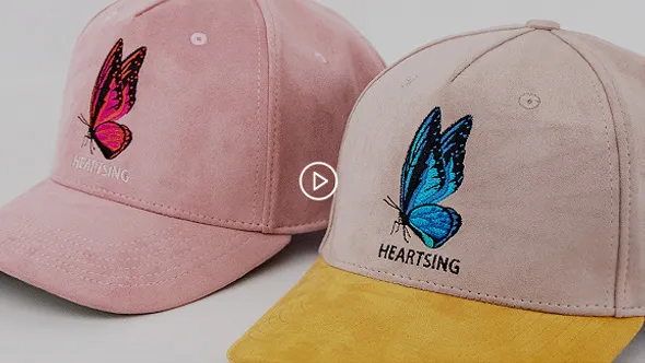 Green Corduroy Snapback Cap