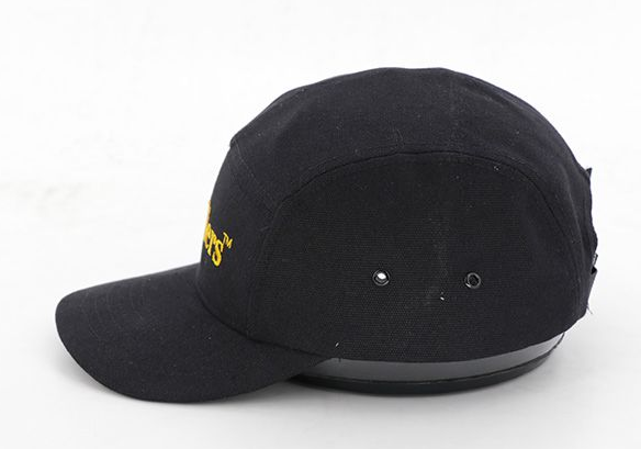 curved brim 5 panel hat