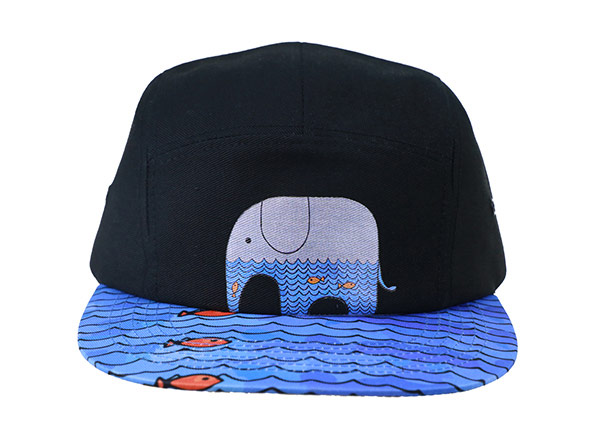2020 Custom 5 Panel Fishing Hat HX Caps Factory
